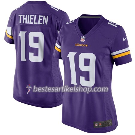 Damen Minnesota Vikings Trikot Adam Thielen 19 Nike Lila